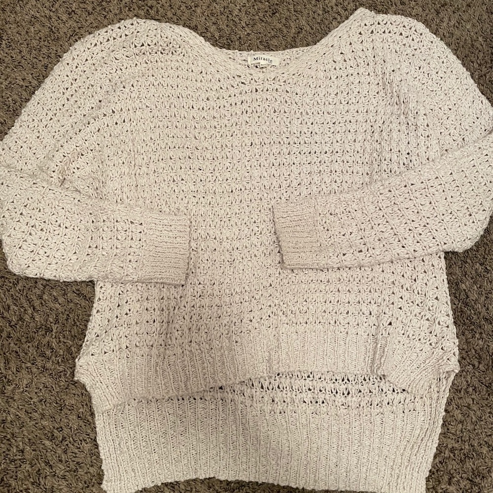 Beige women’s sweater